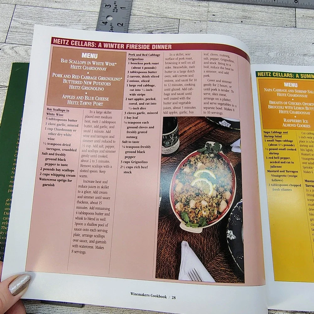 Winemakers Cookbook by Lou Seibert Pappas 1986 - FAIR